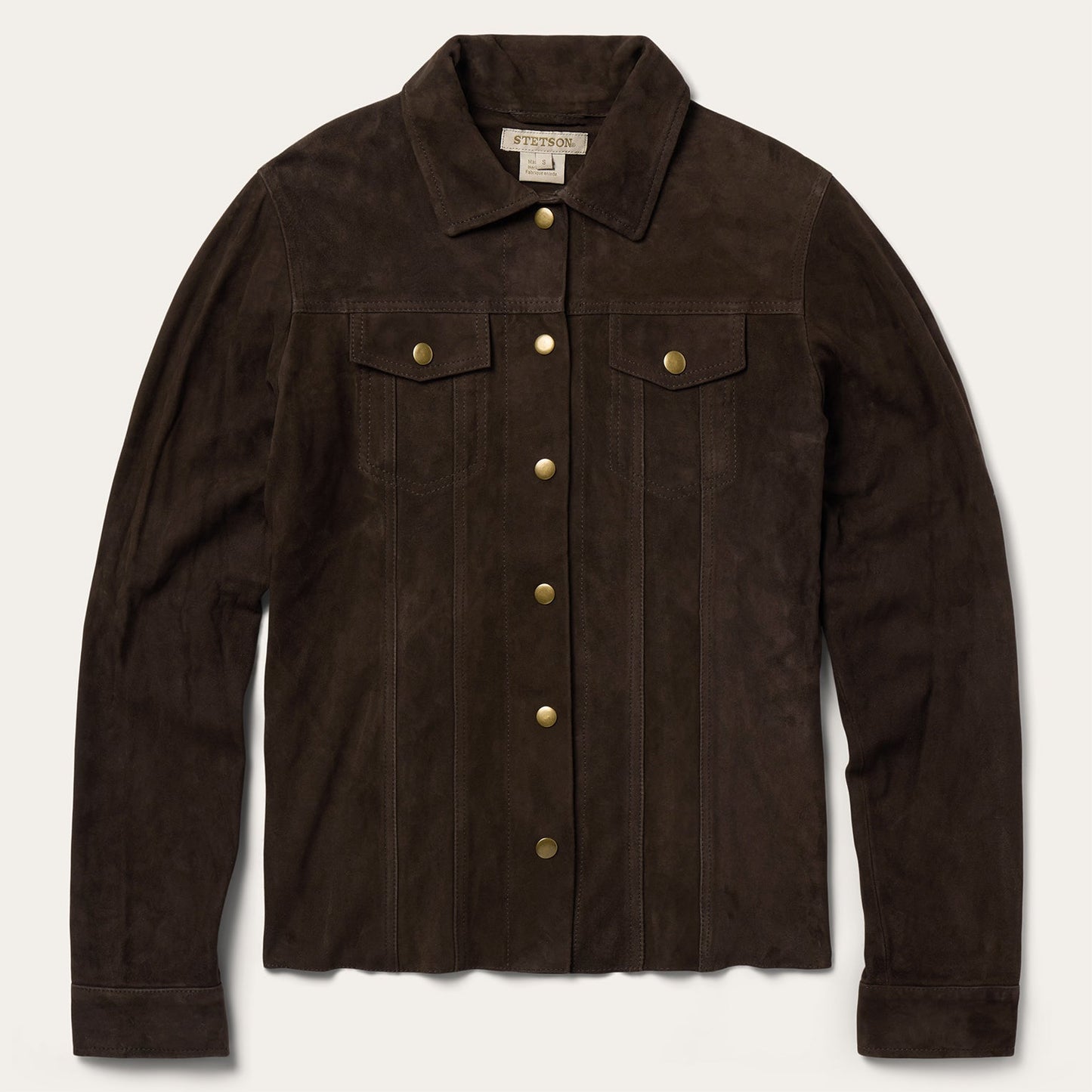 Lambskin Shirt Jacket | Stetson Brown