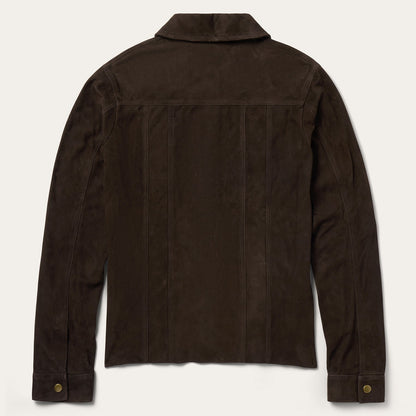 Lambskin Shirt Jacket | Stetson Brown