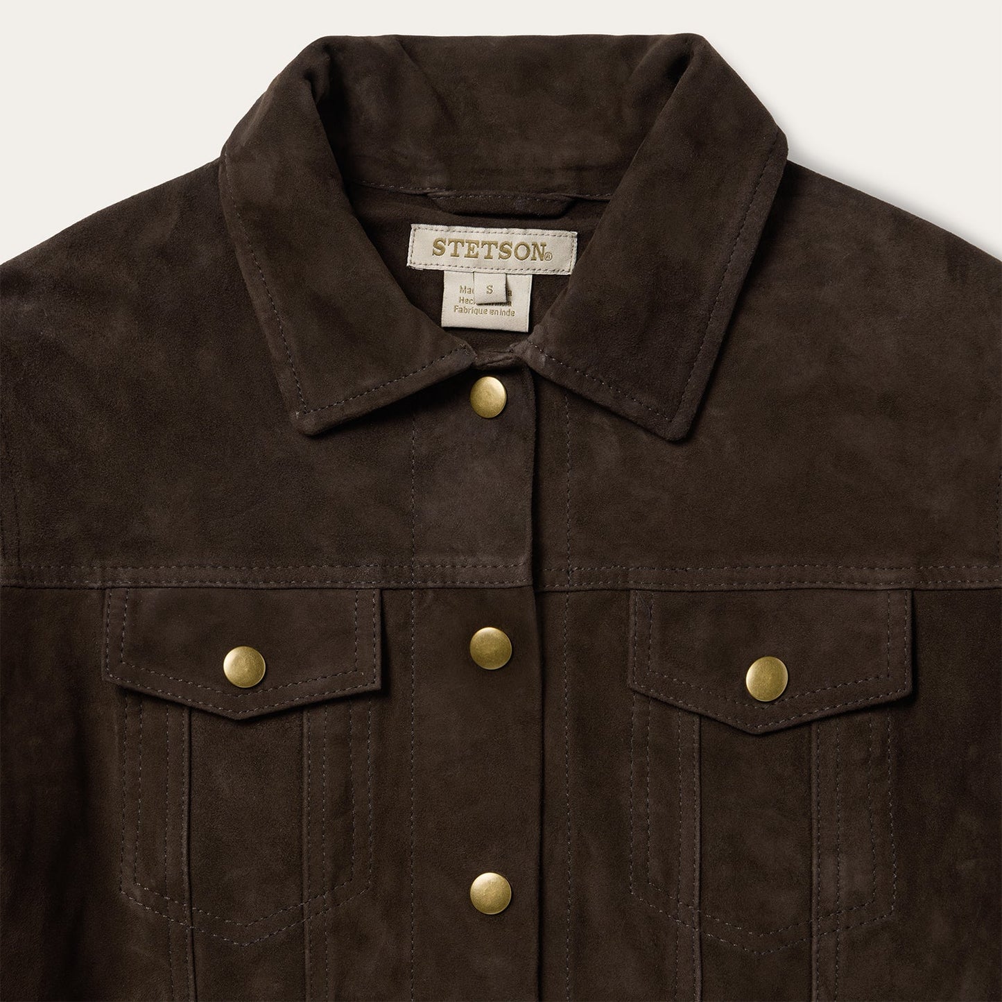 Lambskin Shirt Jacket | Stetson Brown