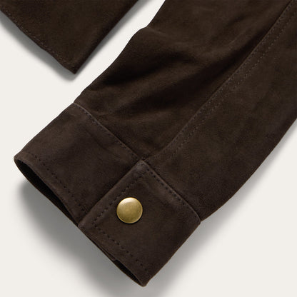 Lambskin Shirt Jacket | Stetson Brown
