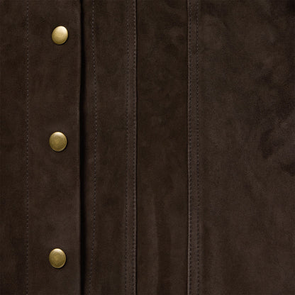 Lambskin Shirt Jacket | Stetson Brown