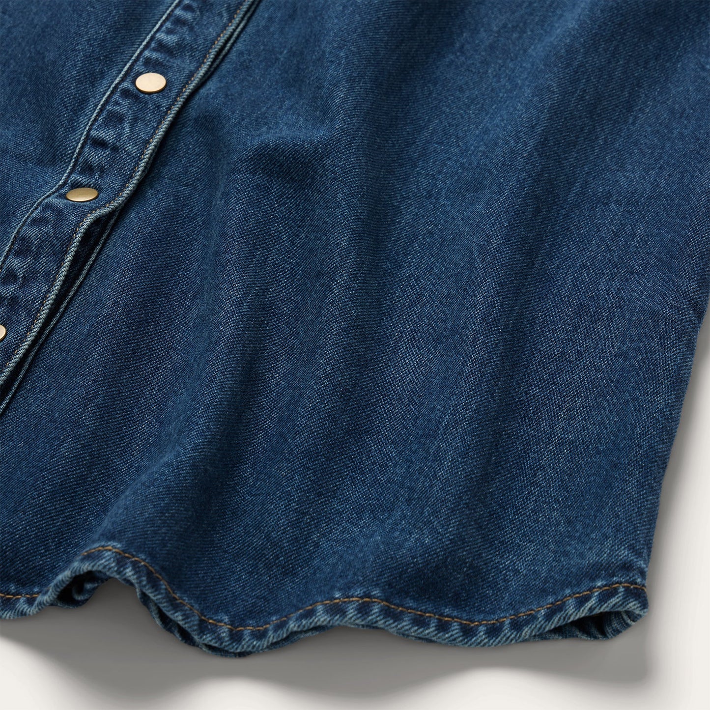 Embroidered Western Shirt Dress | Stetson Blue