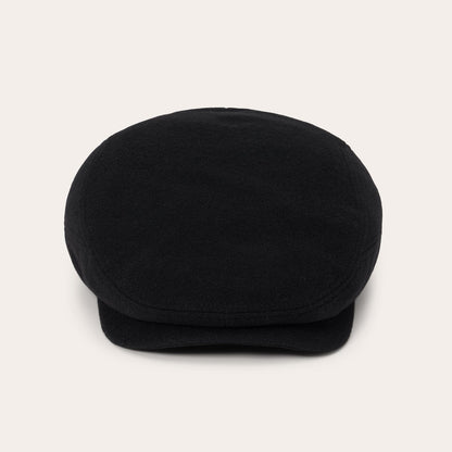 Wool Cashmere Driver Cap | Stetson Black