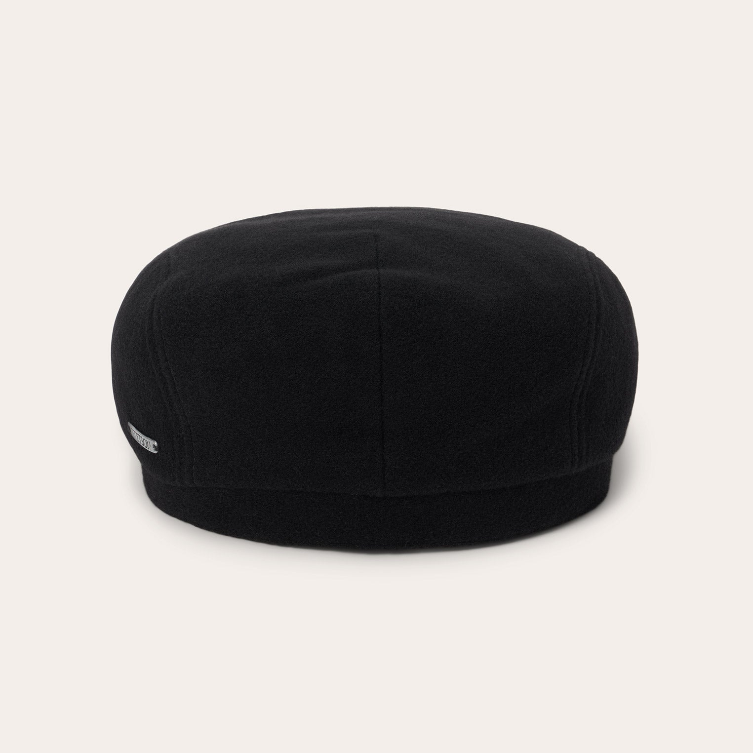 Wool Cashmere Driver Cap | Stetson Black