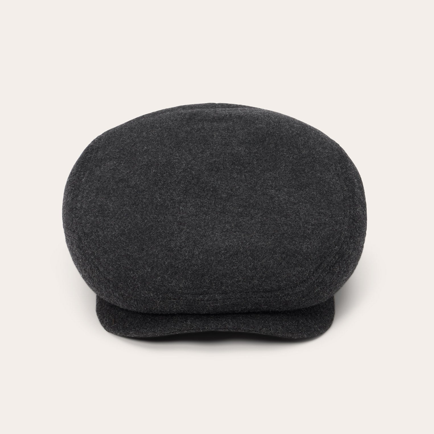 Wool Cashmere Driver Cap | Stetson Anthra Melange