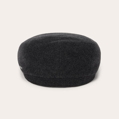 Wool Cashmere Driver Cap | Stetson Anthra Melange