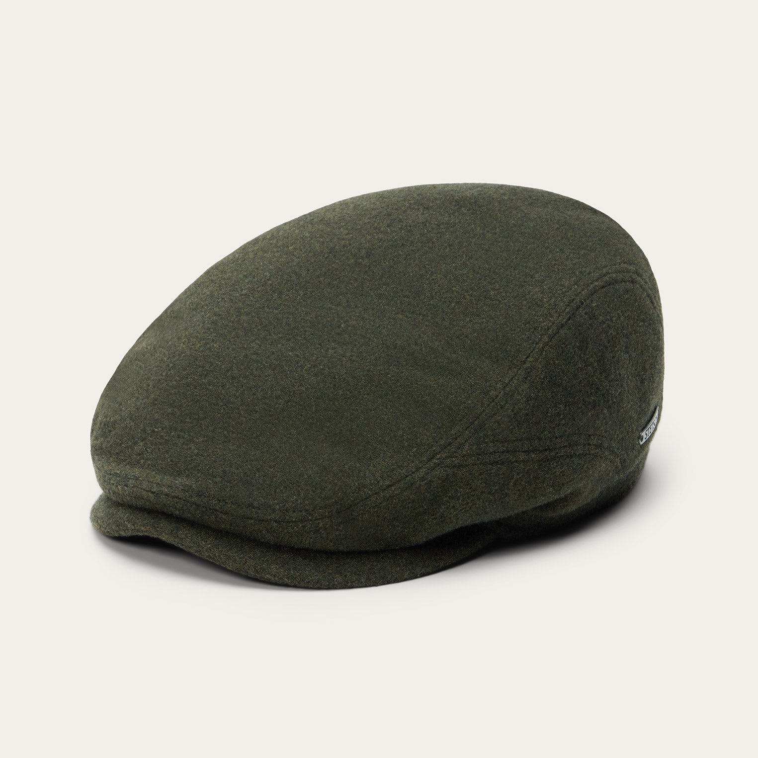 Wool Cashmere Driver Cap | Stetson Moss