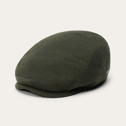 Wool Cashmere Driver Cap | Stetson Moss