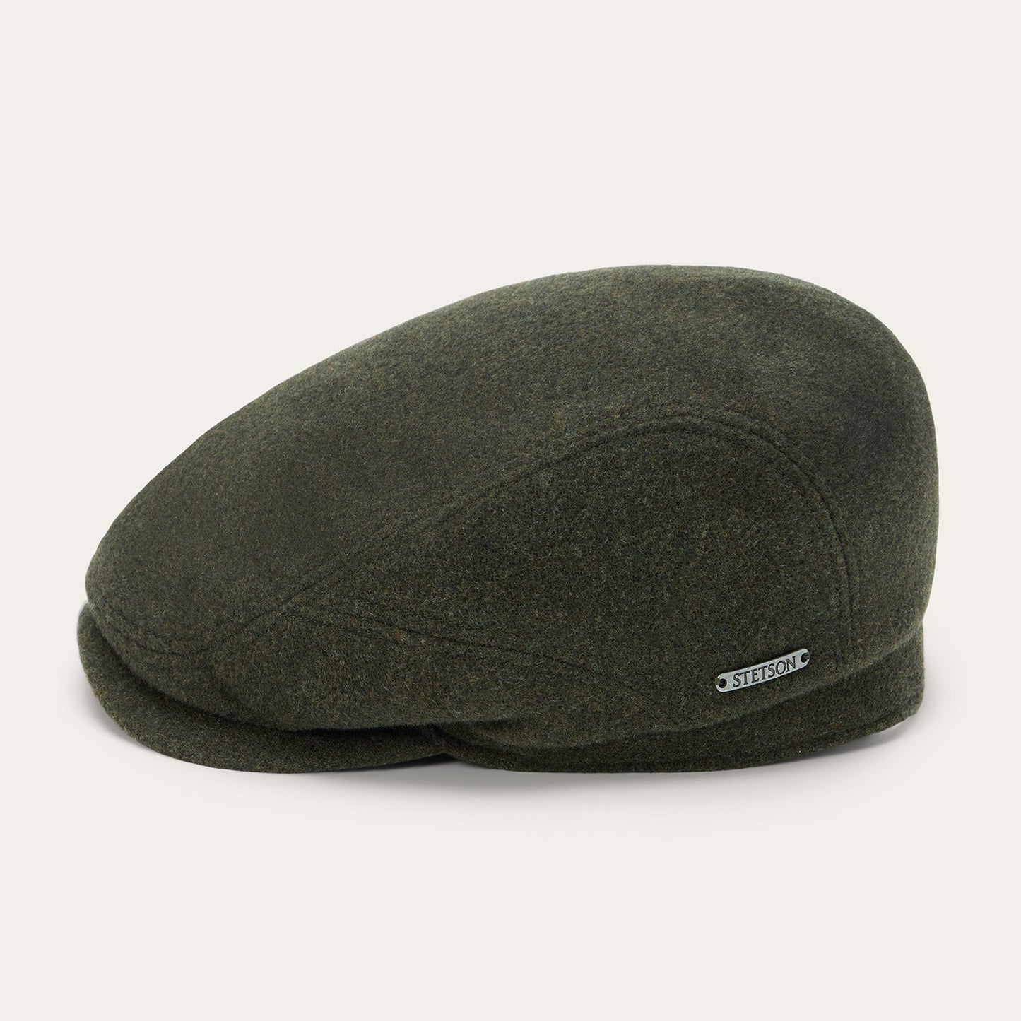 Wool Cashmere Driver Cap | Stetson Moss