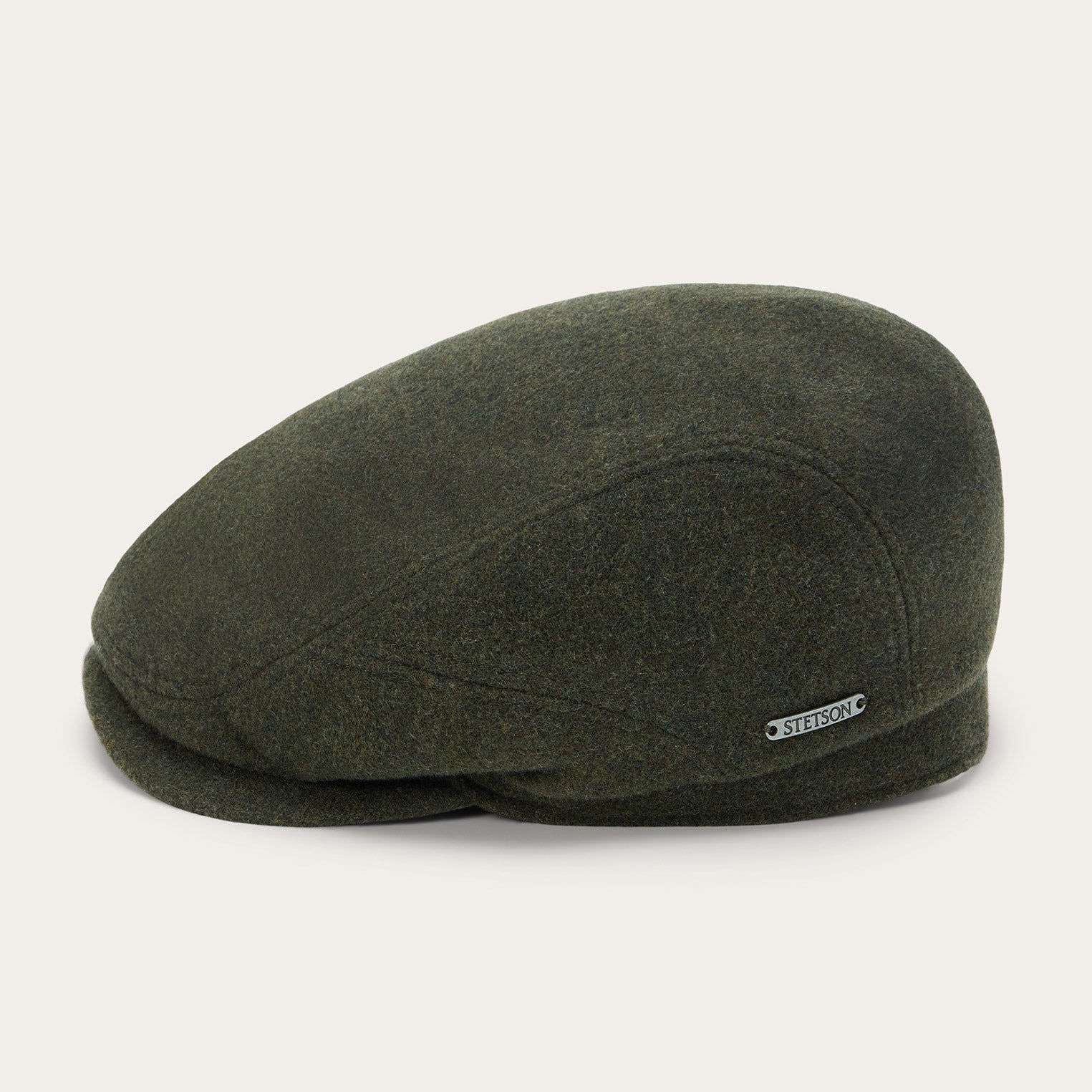 Wool Cashmere Driver Cap | Stetson Moss