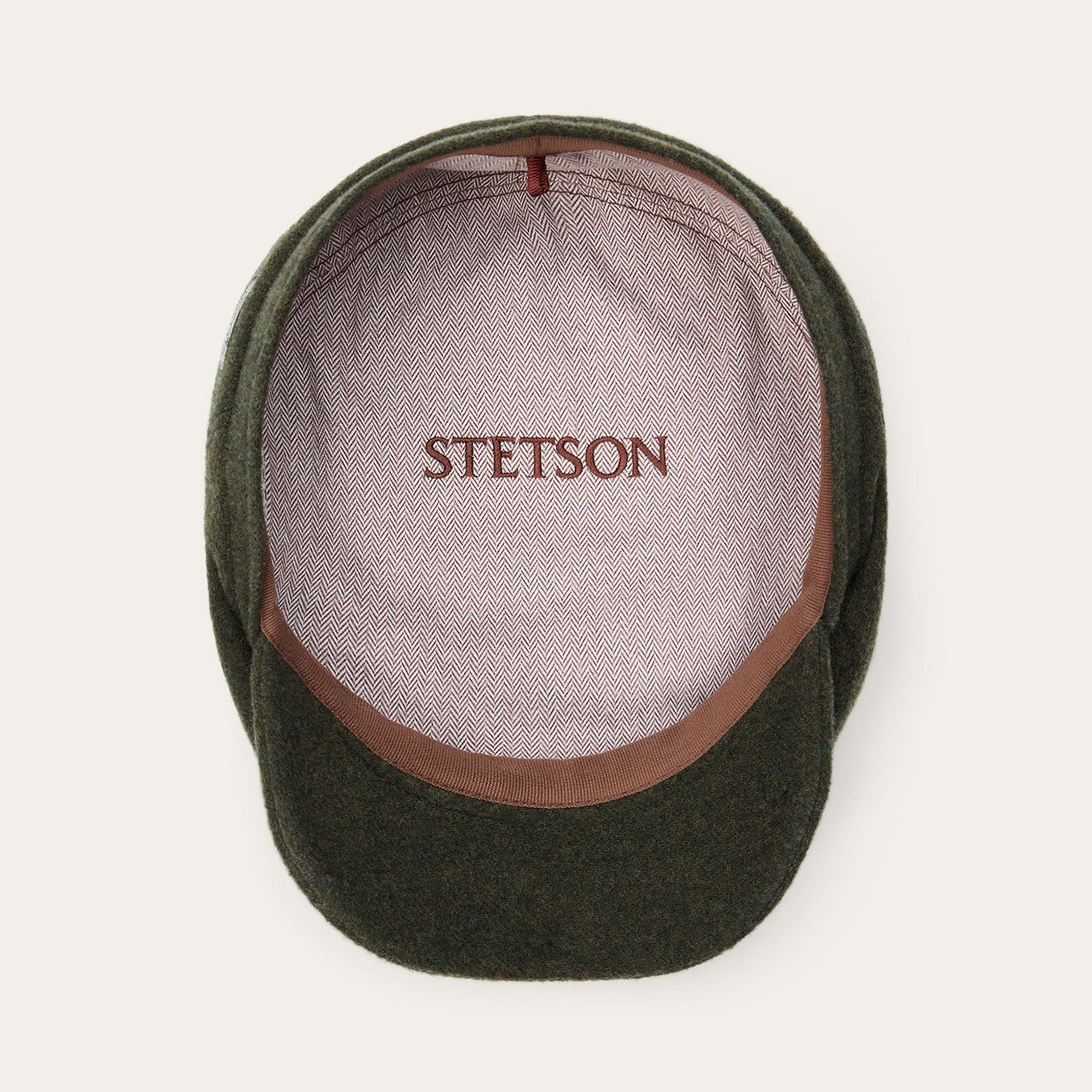 Wool Cashmere Driver Cap | Stetson Moss
