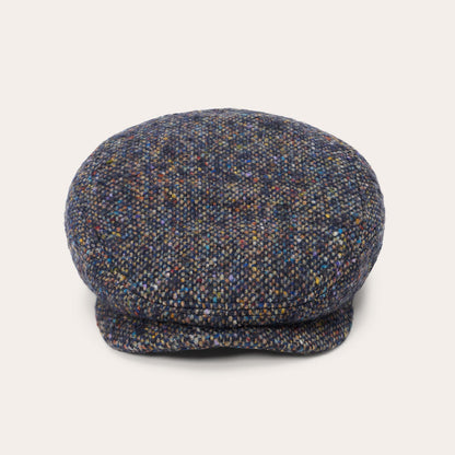 Wool Donegal Driver Cap | Stetson Blue