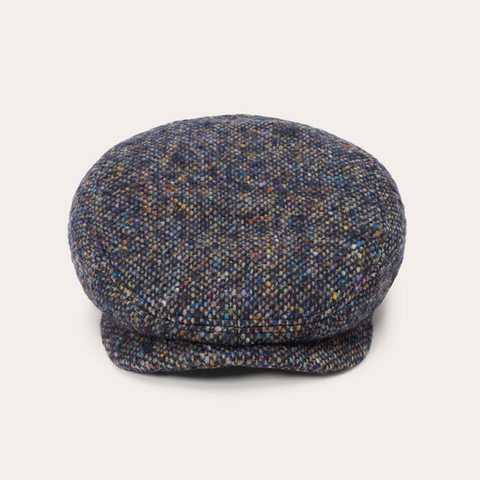 Wool Donegal Driver Cap | Stetson Blue