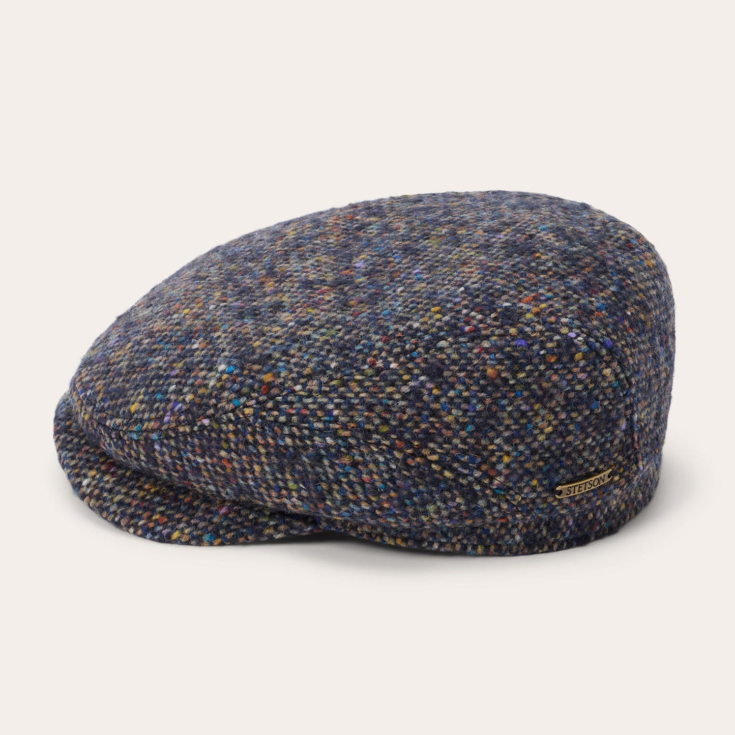 Wool Donegal Driver Cap | Stetson Blue