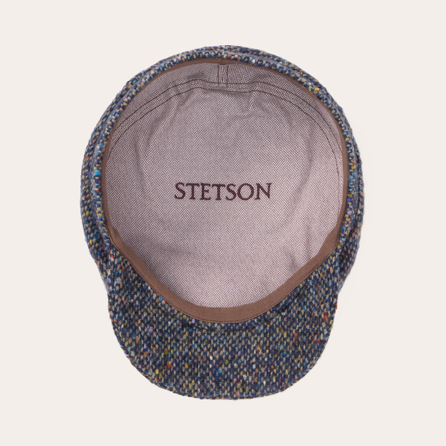 Wool Donegal Driver Cap | Stetson Blue