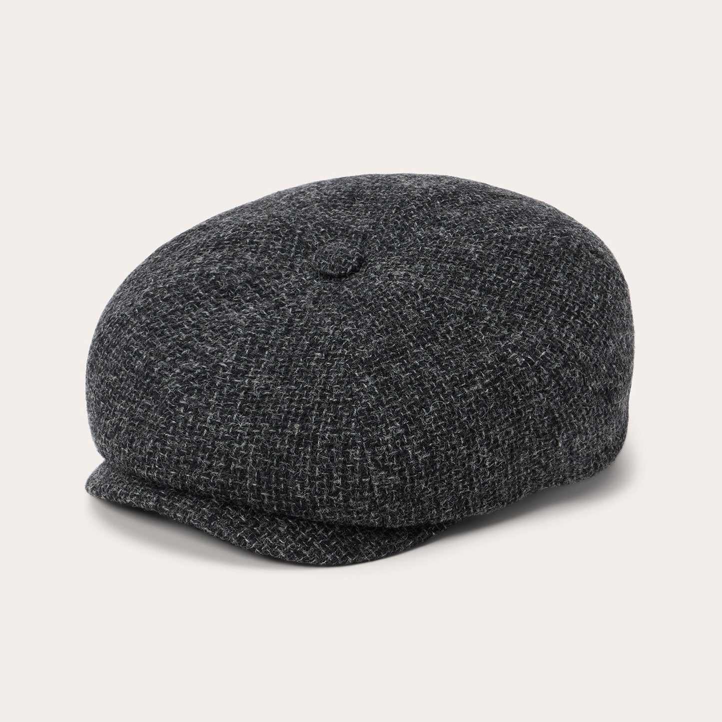 Wool Melange Hatteras | Stetson Anthra Melange