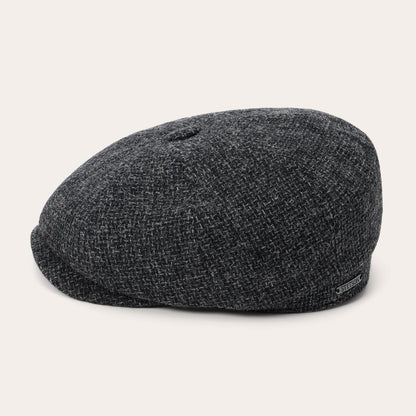 Wool Melange Hatteras | Stetson Anthra Melange