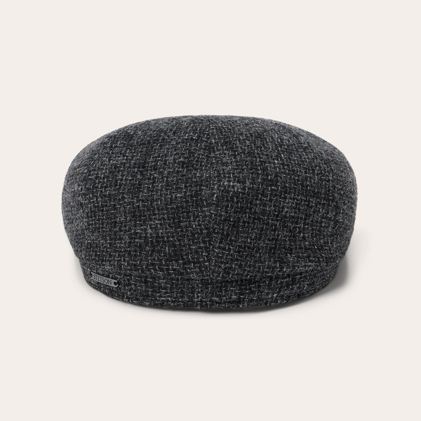 Wool Melange Hatteras | Stetson Anthra Melange