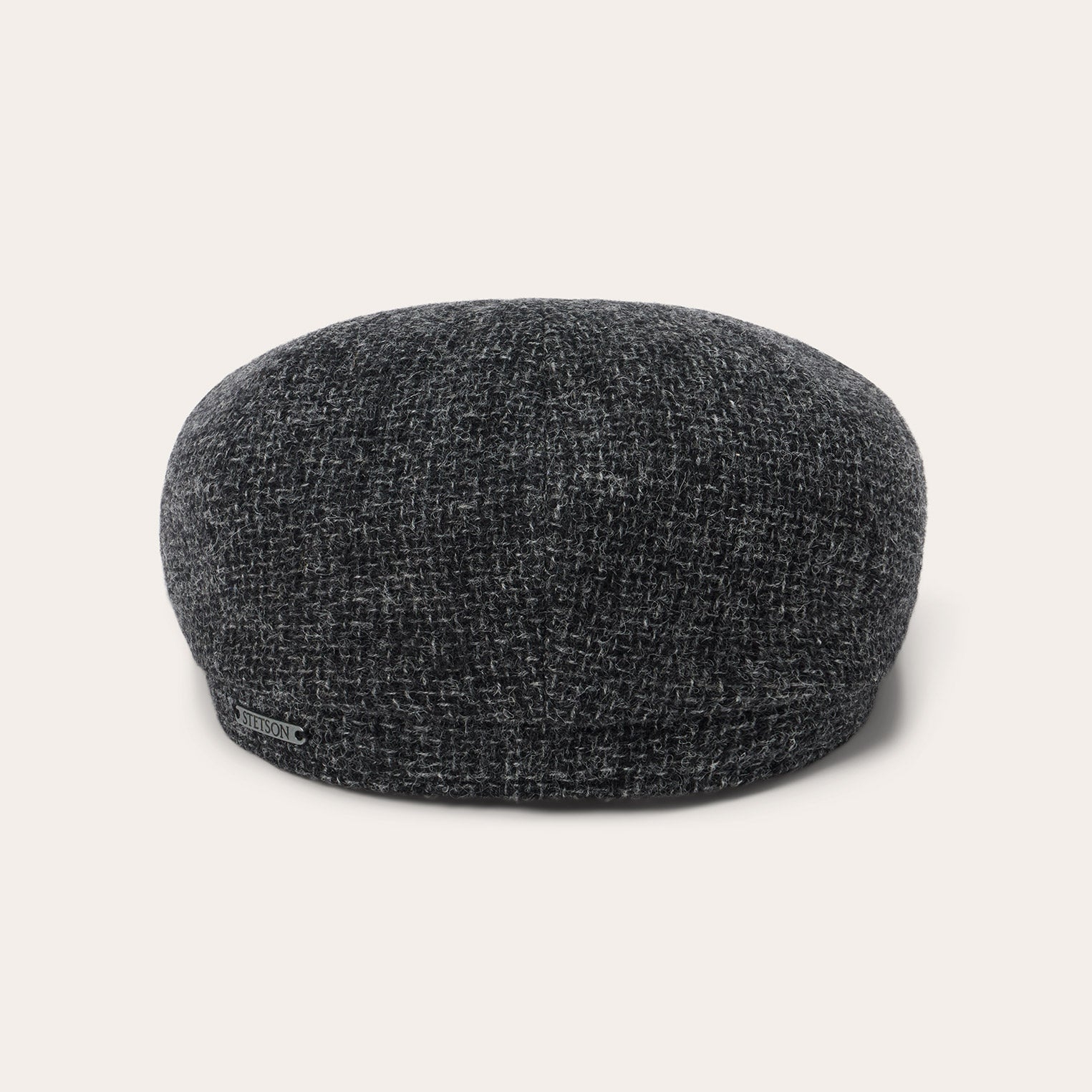 Wool Melange Hatteras | Stetson Anthra Melange
