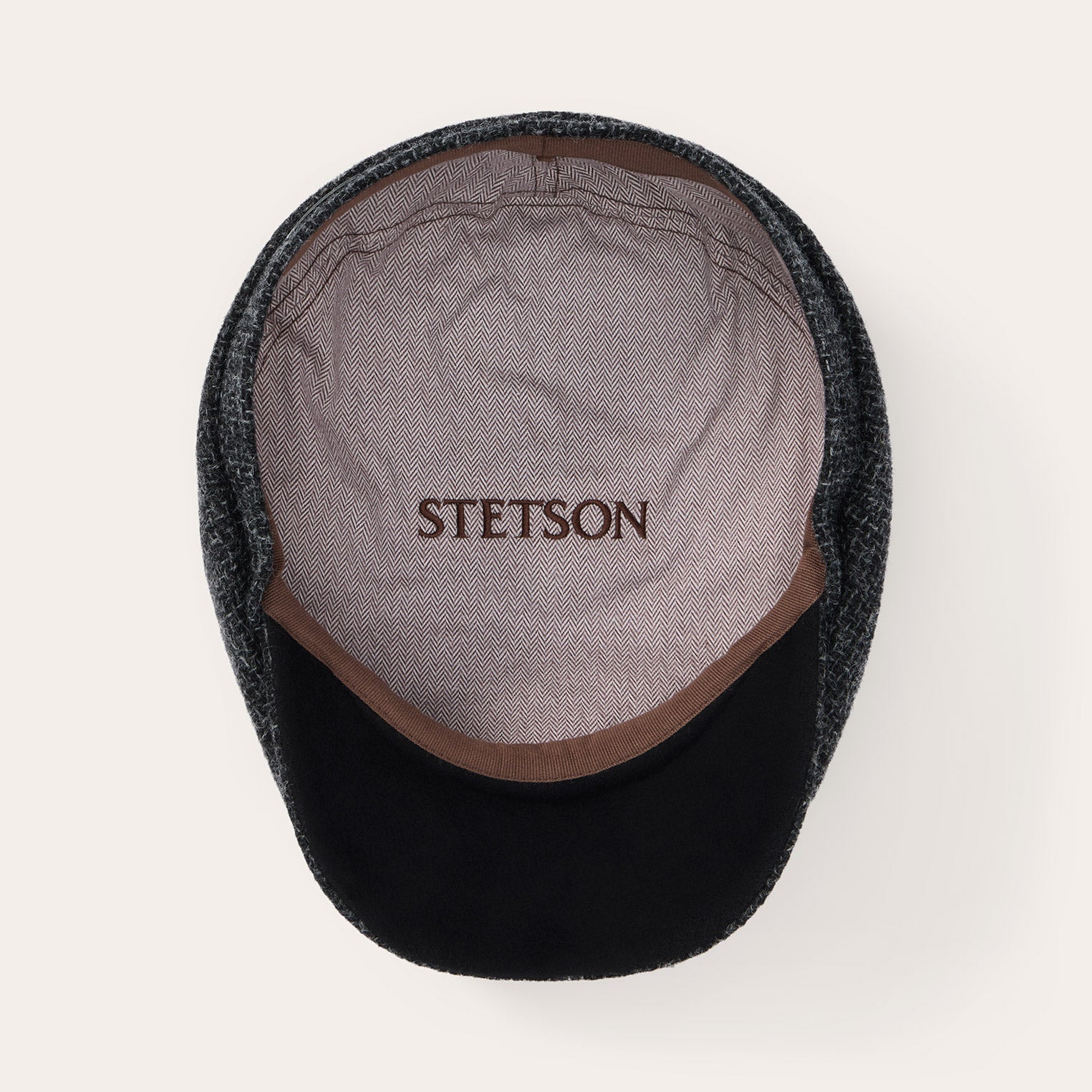 Wool Melange Hatteras | Stetson Anthra Melange