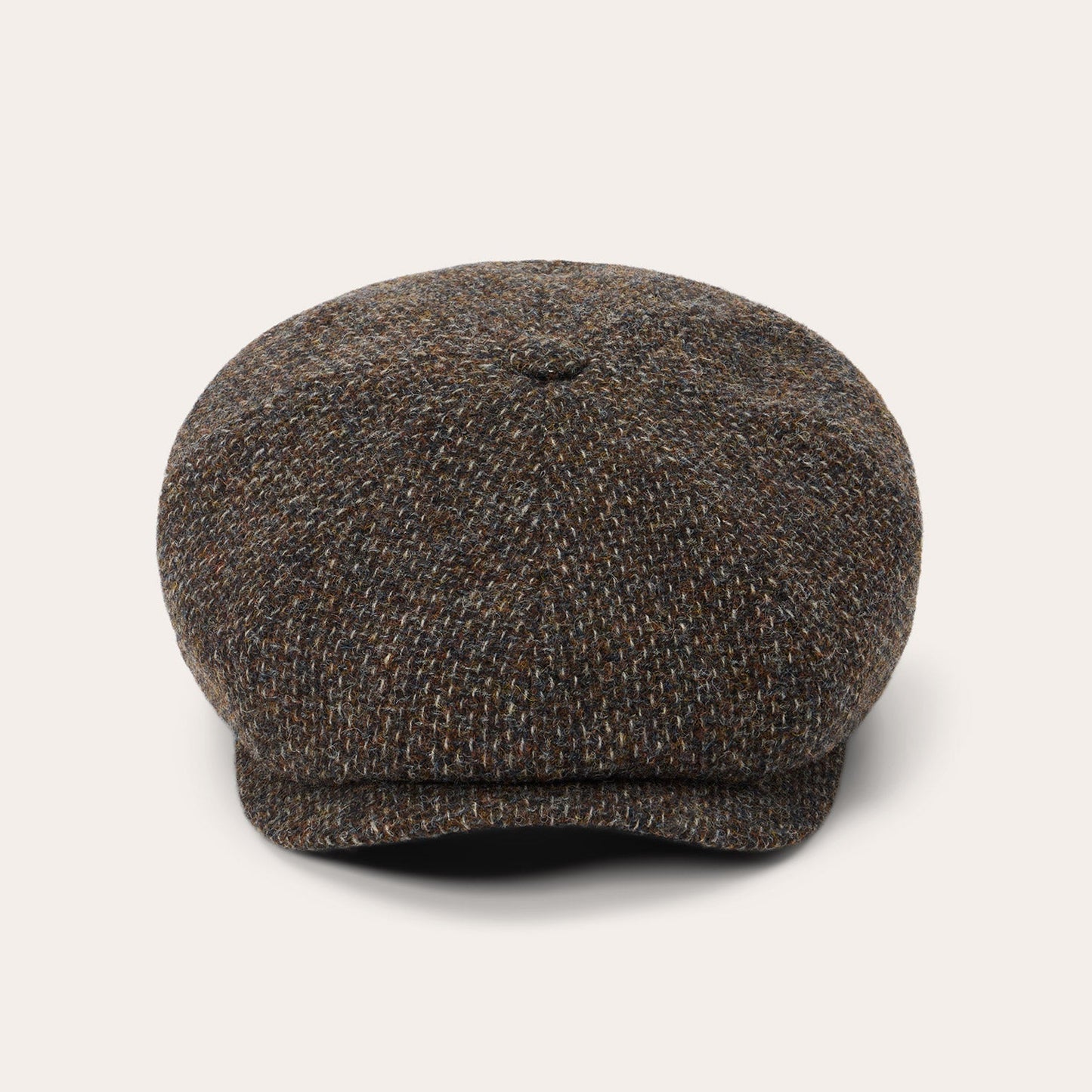 Wool Melange Hatteras | Stetson Brown Melange