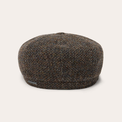 Wool Melange Hatteras | Stetson Brown Melange