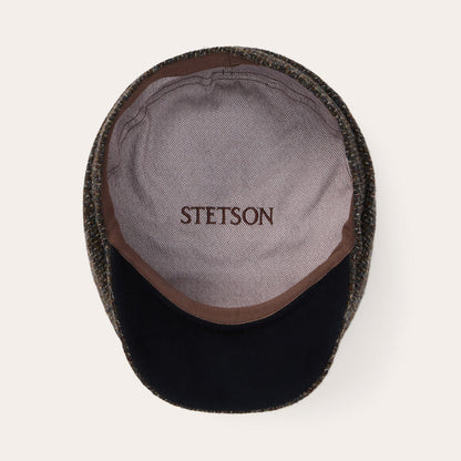 Wool Melange Hatteras | Stetson Brown Melange