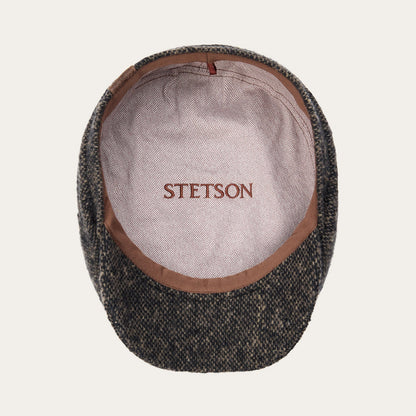 Wool Donegal Hatteras | Stetson Black/Mud