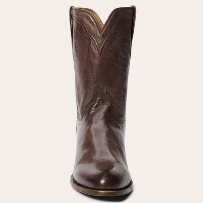 Cassidy Roper Boots | Stetson Smooth Brown