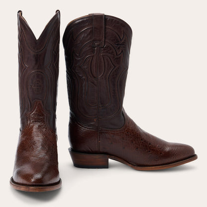 Wyatt Ostrich Boots | Stetson Tobacco