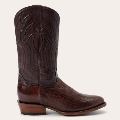 Wyatt Ostrich Boots | Stetson Tobacco