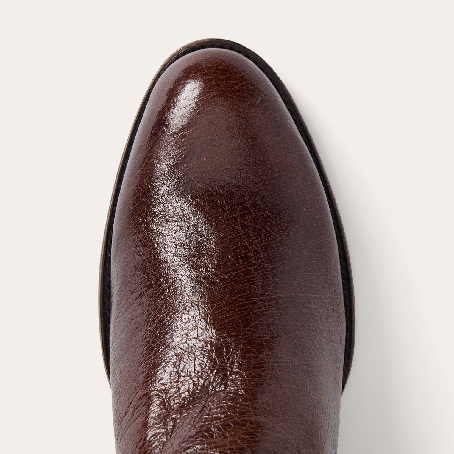 Clay Smooth Ostrich Roper Boots | Stetson Tobacco