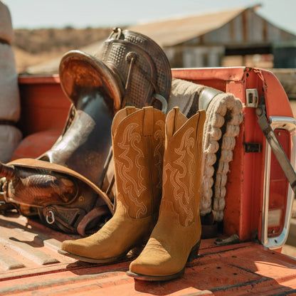 Bronco Boots | Stetson Tan