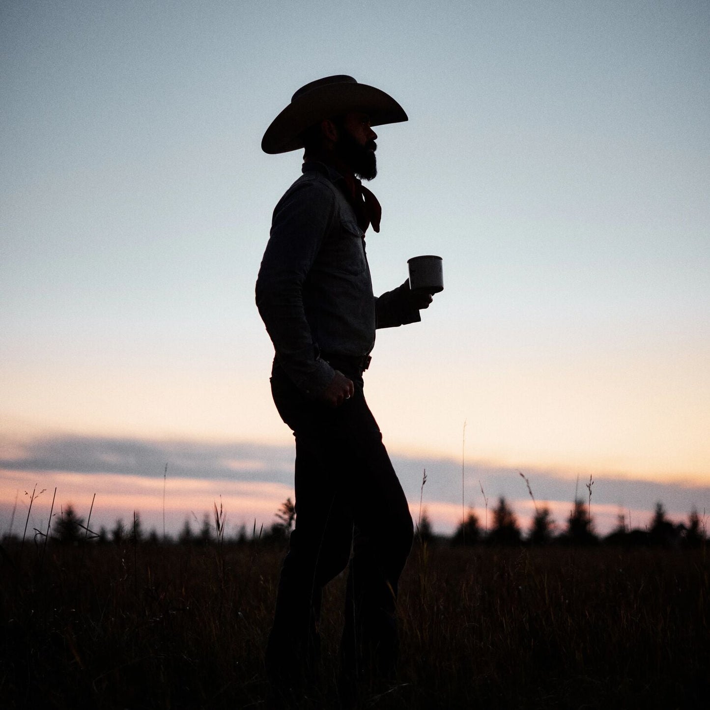 Stetson X Free Rein Cowboy Coffee Kit | Stetson White