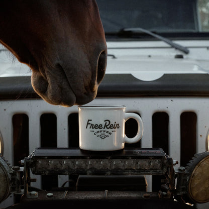 Stetson X Free Rein Cowboy Coffee Kit | Stetson White