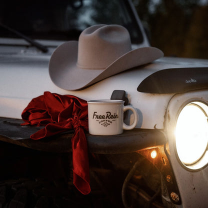 Stetson X Free Rein Cowboy Coffee Pod Kit | Stetson White