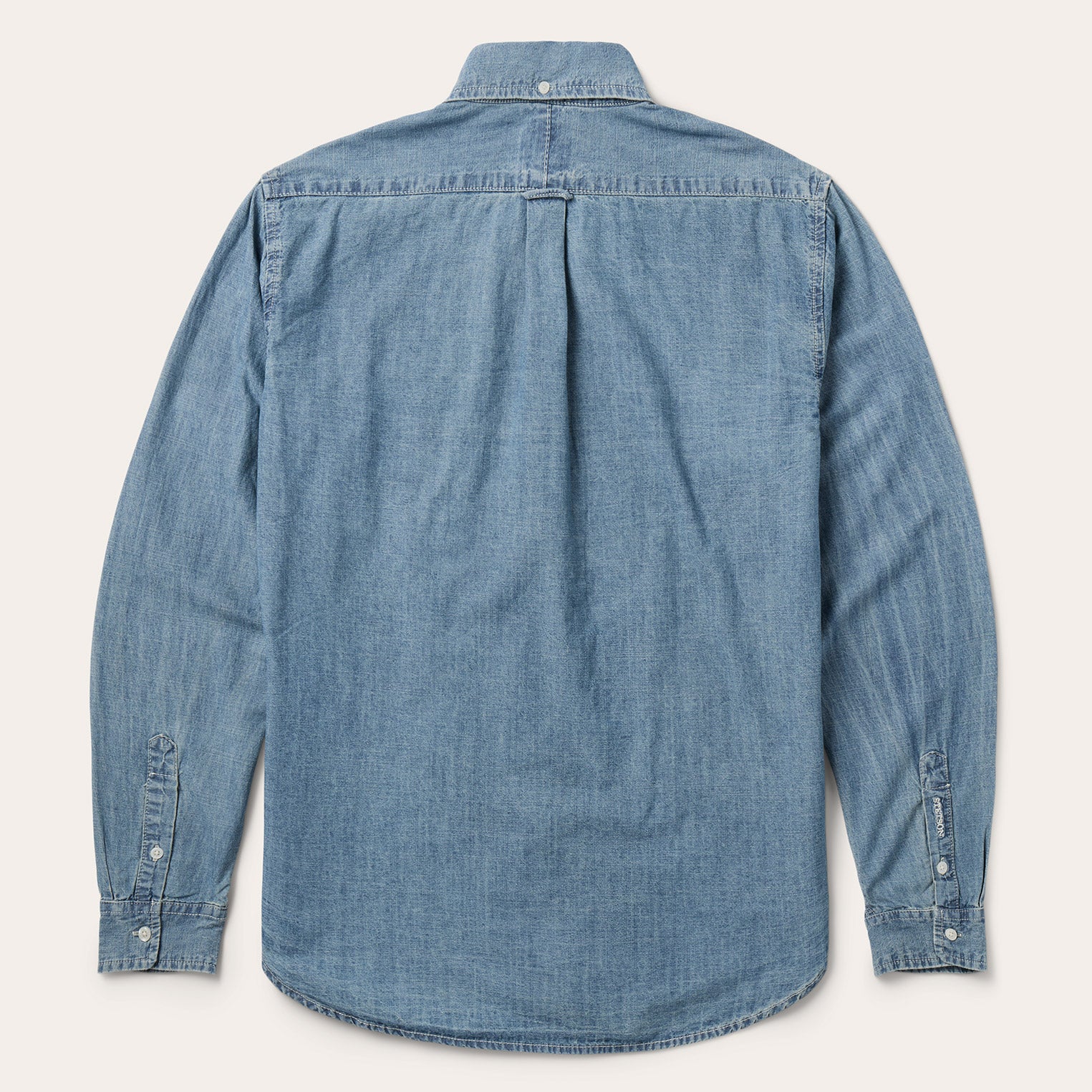 Chambray Button-Down Shirt | Stetson Blue