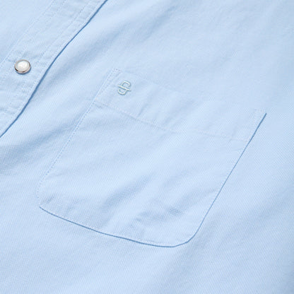 Pinpoint Oxford Shirt | Stetson Blue