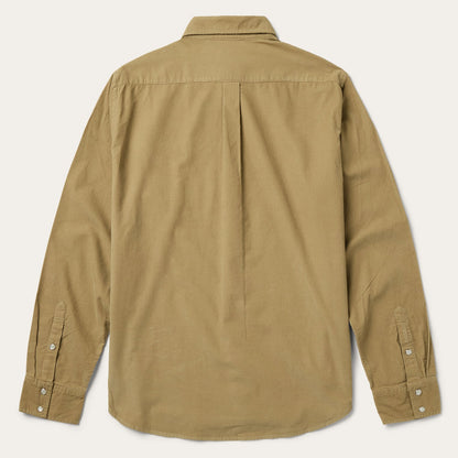 Baby Corduroy Western Shirt | Stetson Tan