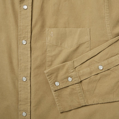 Baby Corduroy Western Shirt | Stetson Tan