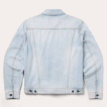 Light Denim Trucker Jacket | Stetson Blue