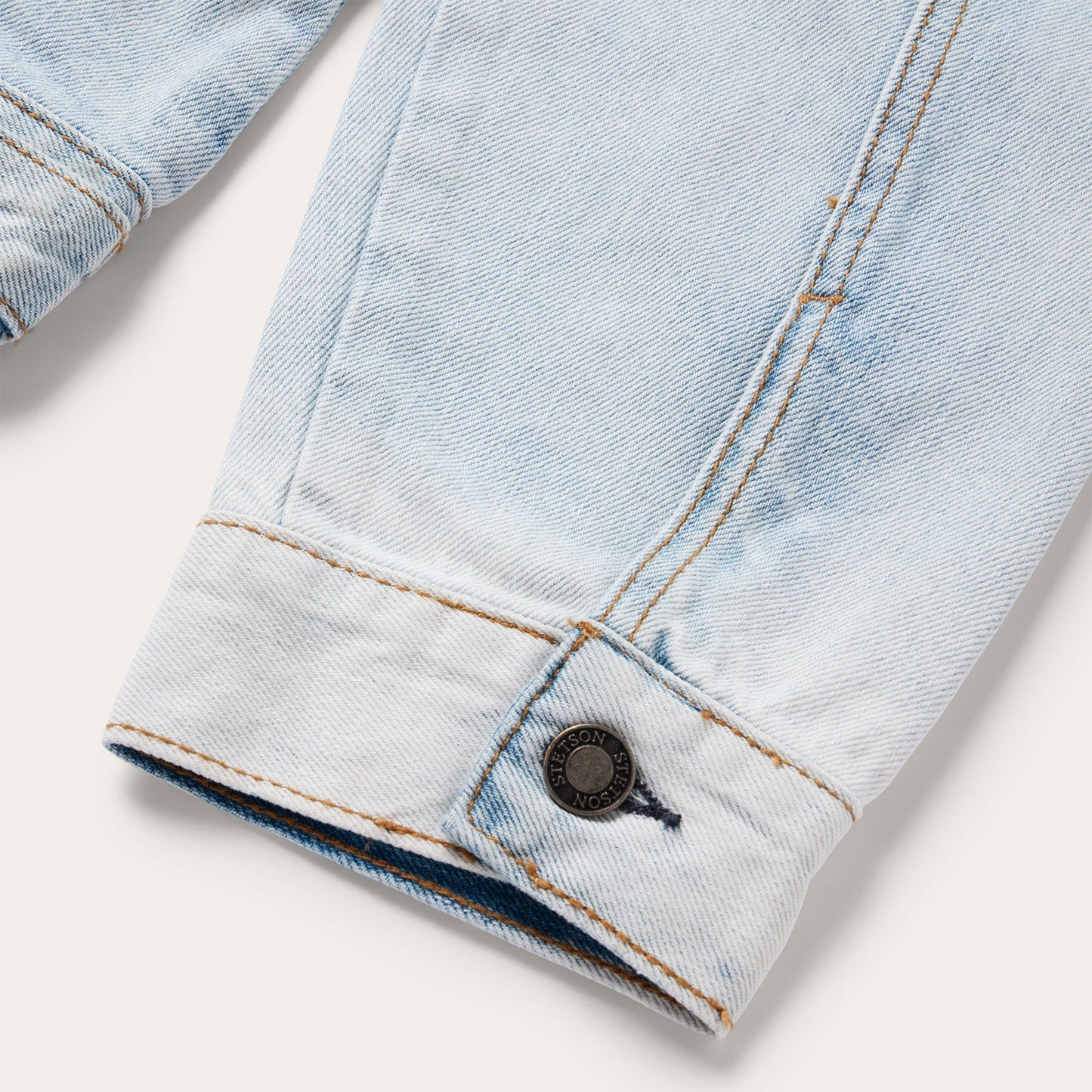 Light Denim Trucker Jacket | Stetson Blue