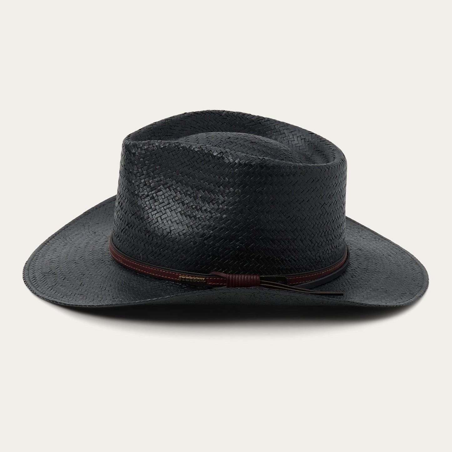 Belgrade Straw Outdoor Hat | Stetson Black