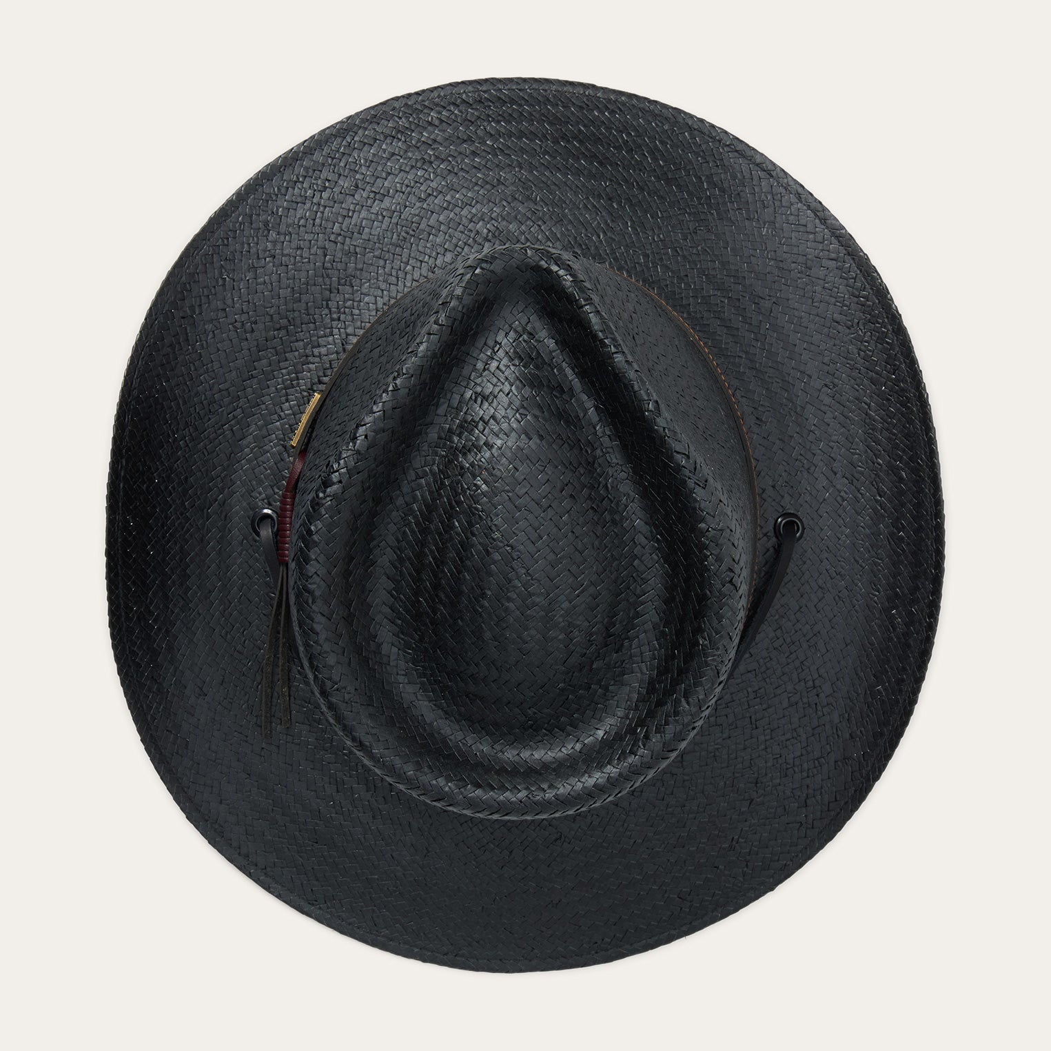 Belgrade Straw Outdoor Hat | Stetson Black