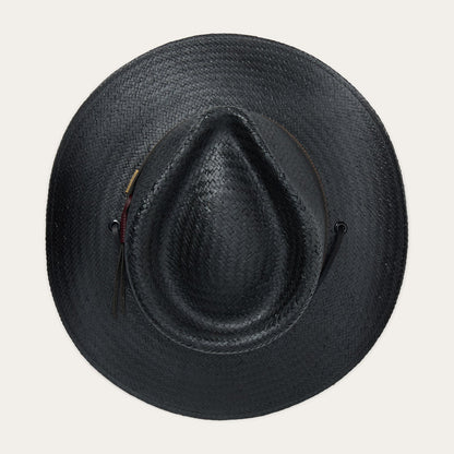 Belgrade Straw Outdoor Hat | Stetson Black