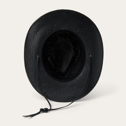 Belgrade Straw Outdoor Hat | Stetson Black