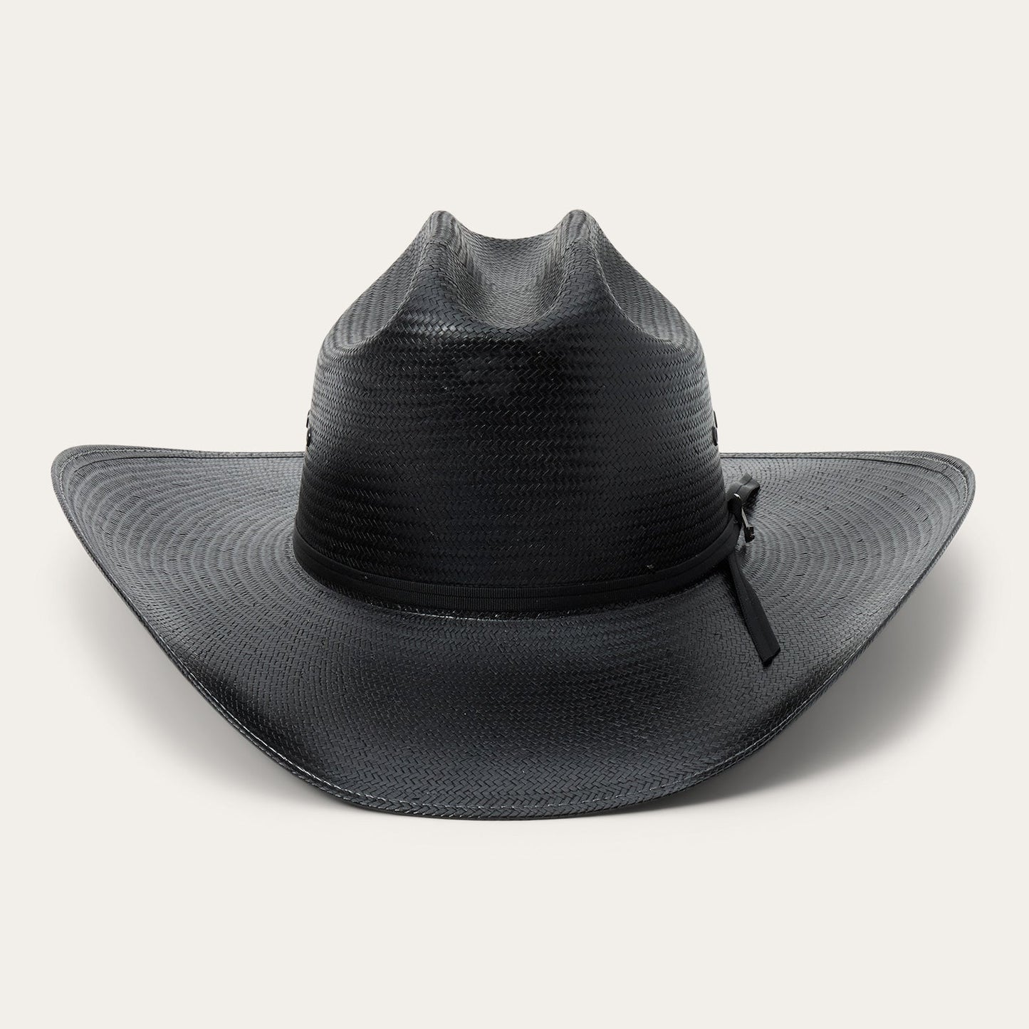 Coal Mine 10X Straw Cowboy Hat | Stetson Black