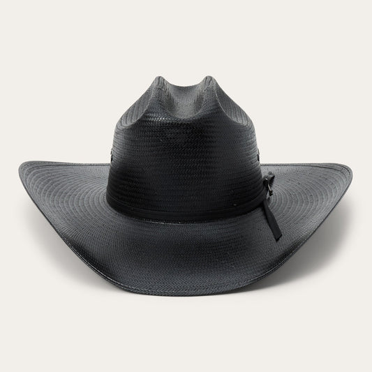 Coal Mine 10X Straw Cowboy Hat | Stetson Black