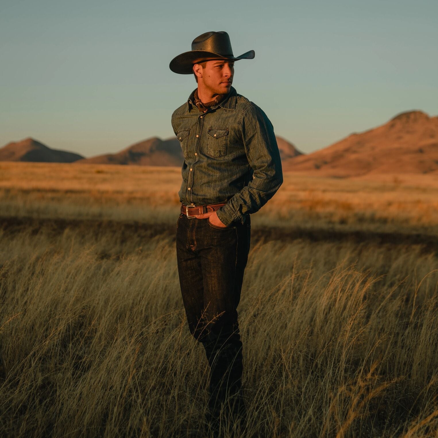 Coal Mine 10X Straw Cowboy Hat | Stetson Black