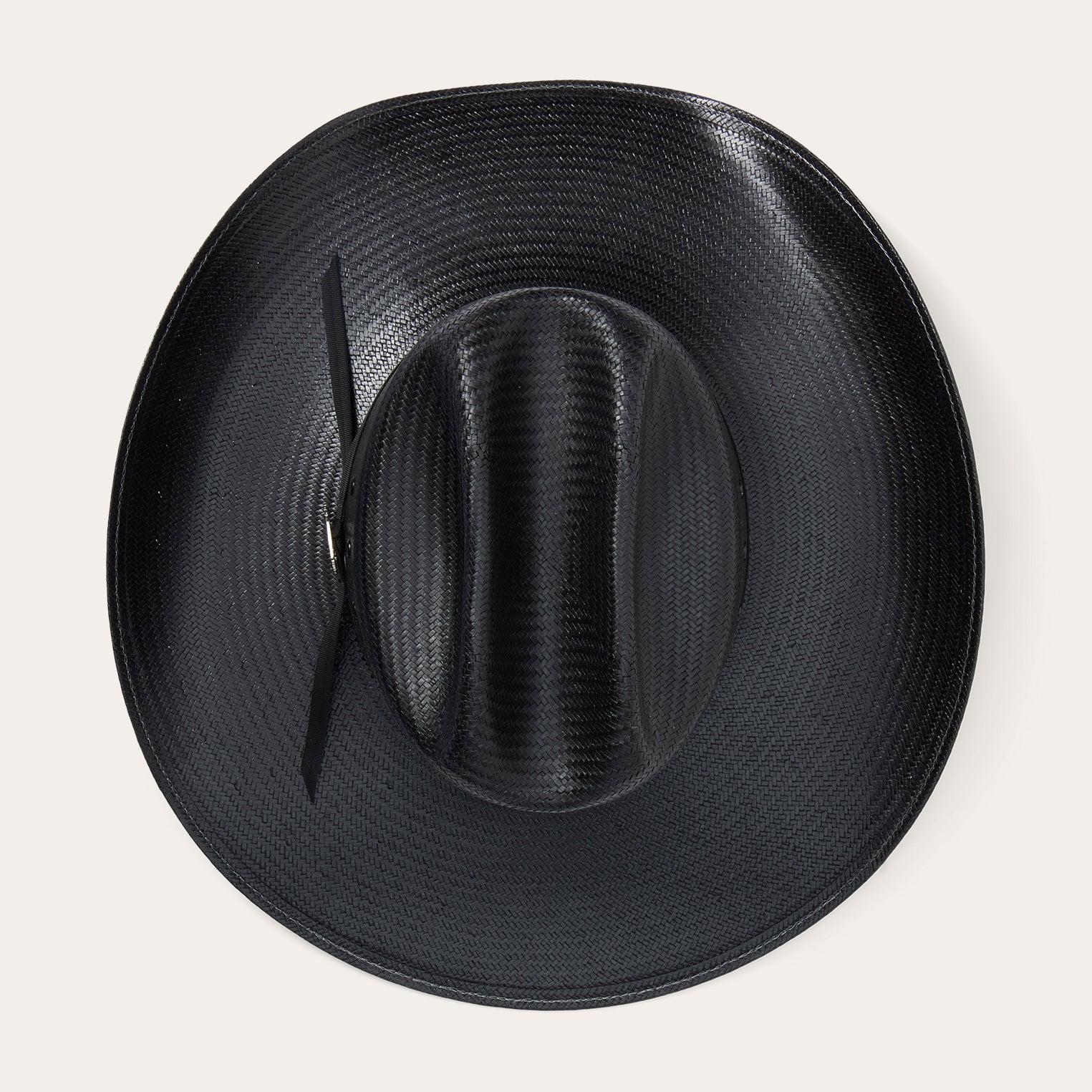 Coal Mine 10X Straw Cowboy Hat | Stetson Black